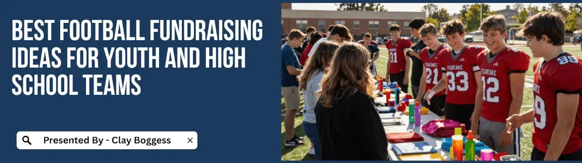 Best Football Fundraising Ideas for Youth and High School Teams Football Fundraising Ideas