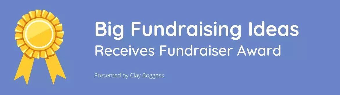 Big Fundraising Ideas Receives Fundraiser Award