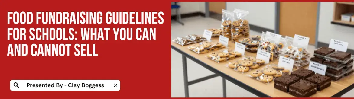 Food Fundraising Guidelines for Schools