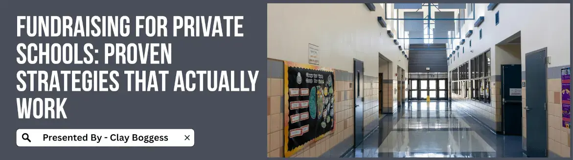 Fundraising for Private Schools