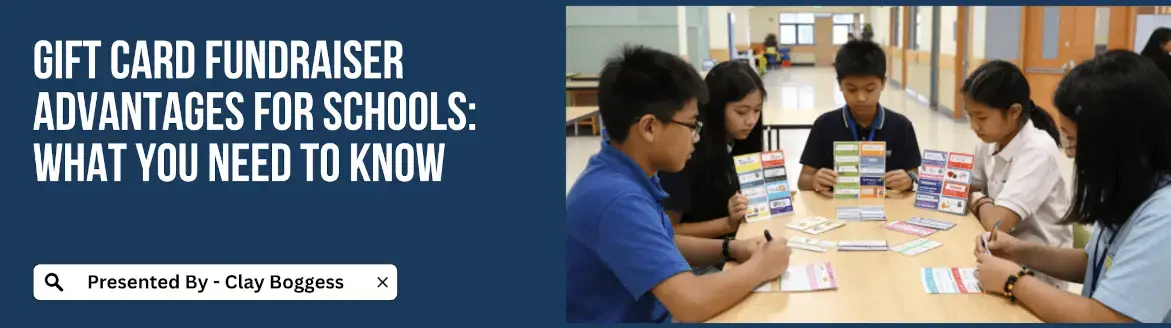 Gift Card Fundraiser Advantages: Why Schools Choose This Format and How It Works gift card fundraiser advantage