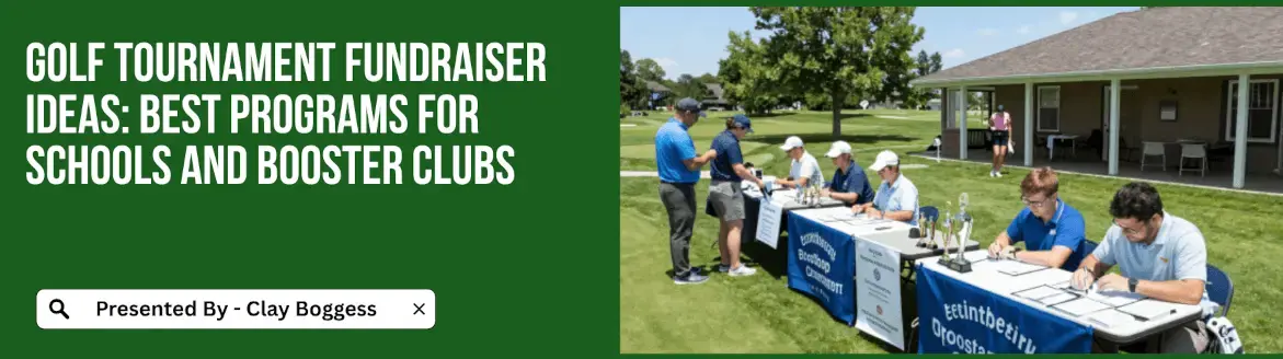 Golf Tournament Fundraiser Ideas