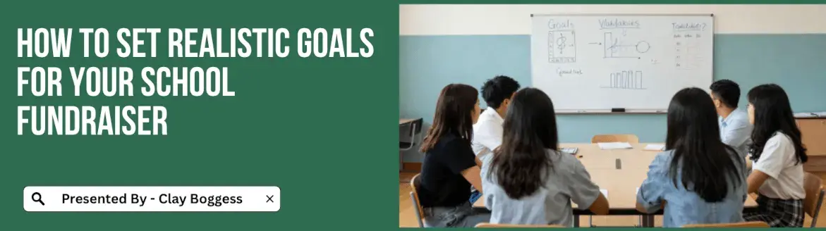 how to set realistic school fundraising goals