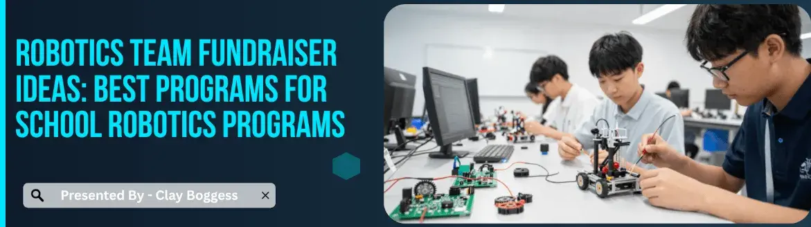 robotics team fundraiser ideas