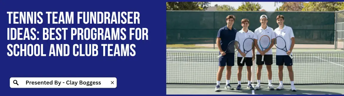 Tennis Team Fundraiser Ideas