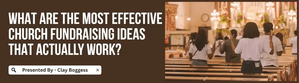 Effective Church Fundraising Ideas