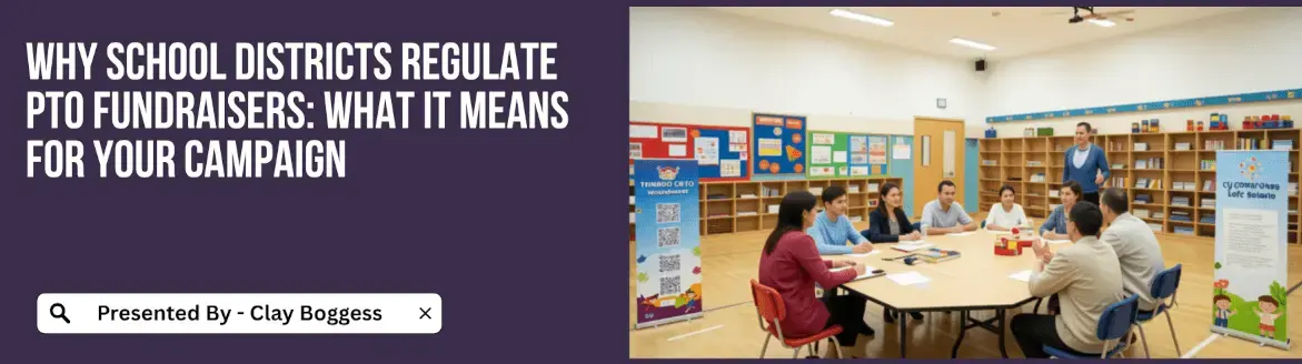 Why School Districts Regulate PTO Fundraisers
