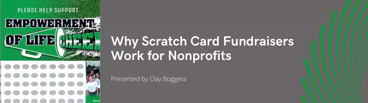 Why Scratch Card Fundraisers Work for Nonprofits