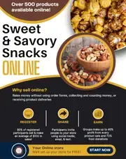 Sweet & Savory Snacks Online Fundraiser