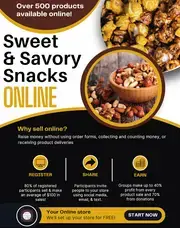 Sweet & Savory Snacks Online Fundraiser