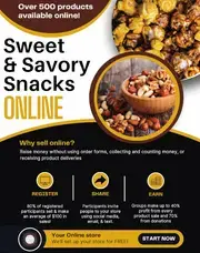 Sweet & Savory Snacks Online Fundraiser