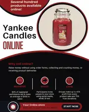 Yankee Candles Online Fundraiser