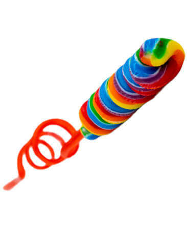 Crazy Straw Lollipops
