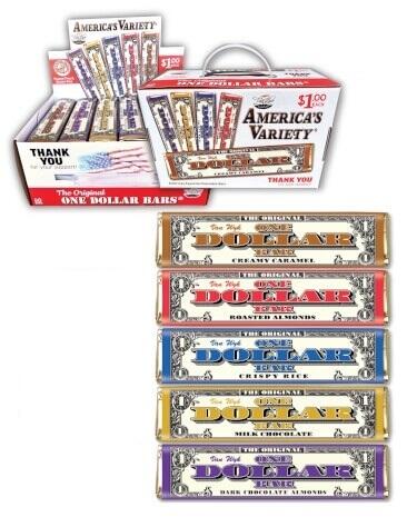 America's Variety One Dollar Bar Master Case (62758)