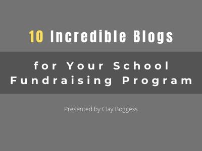 10 Incredible Blogs for Your School Fundraising Program