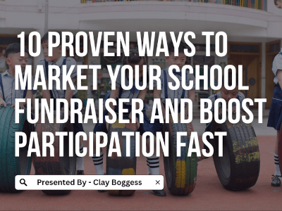 Market Your School Fundraiser