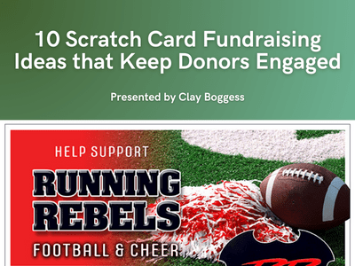 Scratch Card Fundraising Ideas