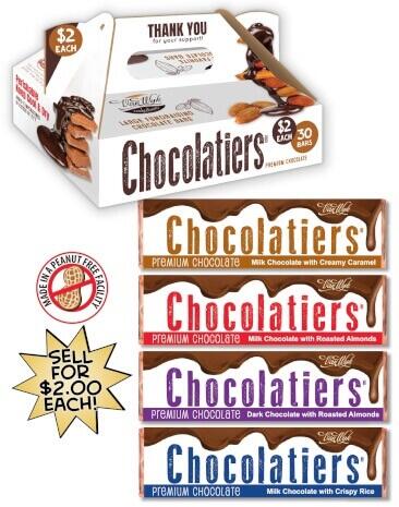 $2 Chocolatiers Candy Bar Fundraising Product vwc-92862