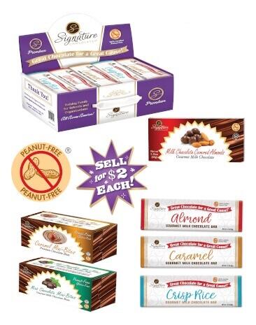 $2 Premium Collection Chocolate Bar Fundraising Product sc-92863
