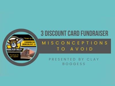 3 Discount Card Fundraiser Misconceptions to Avoid