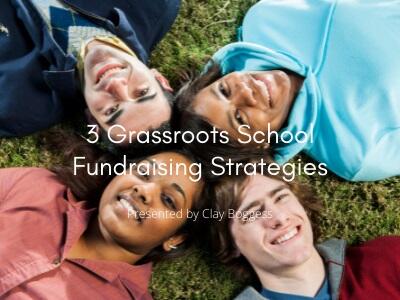 3 Grassroots School Fundraising Strategies