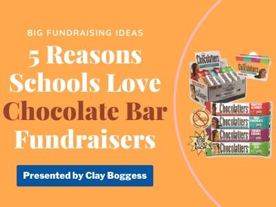 5 Reasons Schools Love Chocolate Bar Fundraisers