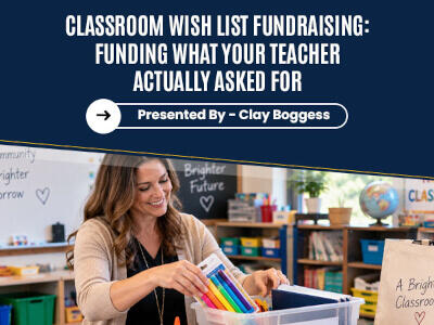 classroom wish list fundraiser