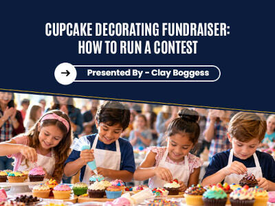 cupcake decorating fundraiser
