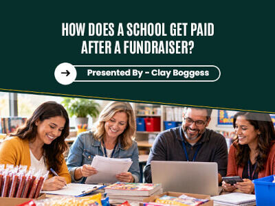 how does a school get paid after a fundraiser