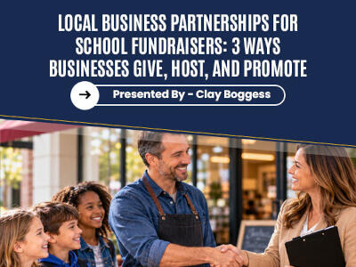 local business partnerships for school fundraisers