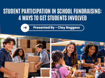 student participation in school fundraising