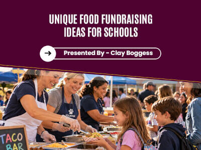 unique food fundraising ideas