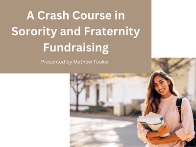 Sorority and Fraternity Fundraising