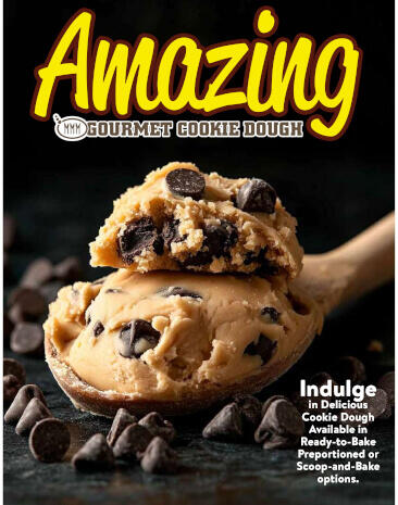 Amazing Gourmet Cookie Dough Fundraiser Brochure