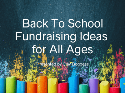 School Fundraising Ideas