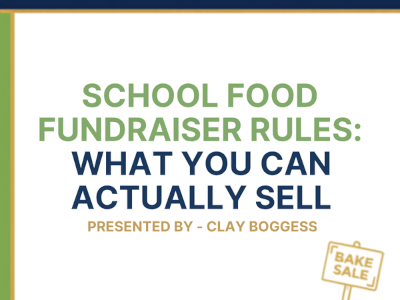 School Food Fundraiser Rules