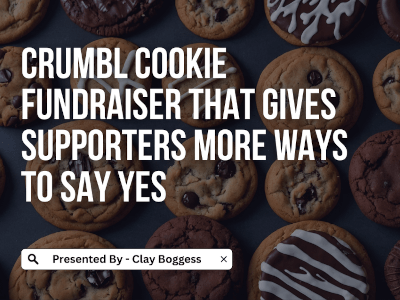 Crumbl Cookie Fundraiser
