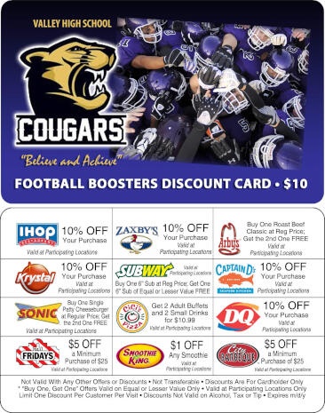 Discount Card Fundraiser
