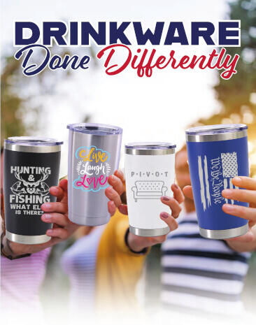 Drinkware Done Differently Fundraiser Brochure