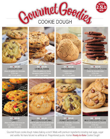 Easy Gourmet Cookie Dough Fundraising Brochure