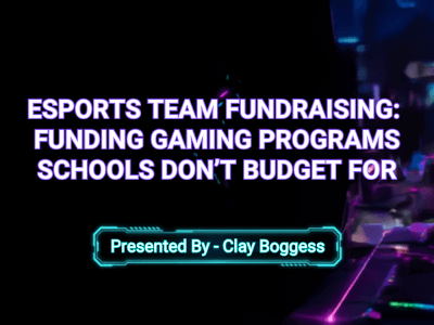 Esports Team Fundraising