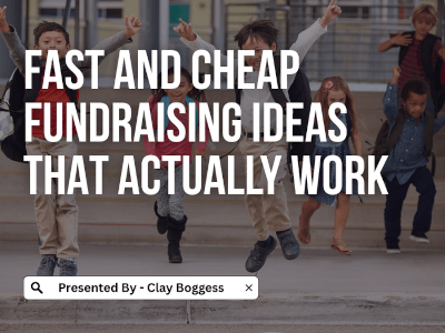 Cheap Fundraising Ideas