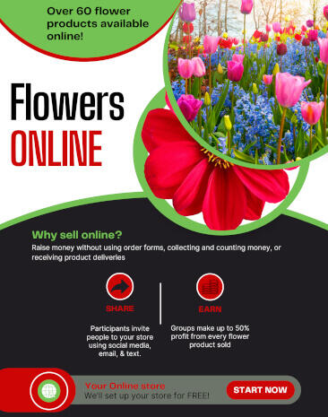 Flowers Online Fundraiser