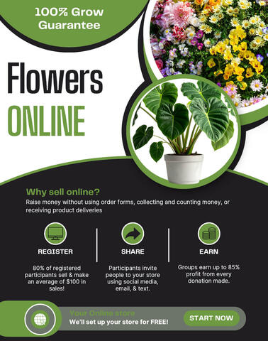 Flowers Online Fundraiser