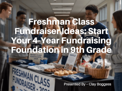 freshman class fundraiser ideas