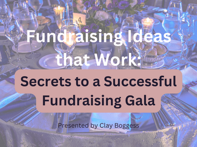 Fundraising Ideas