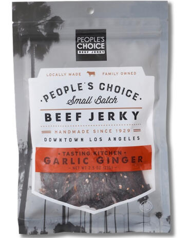 2.5 oz. Garlic Ginger Beef Jerky (IX-PY41-3G1Y)