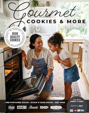 Gourmet Cookies & More Fundraiser Brochure