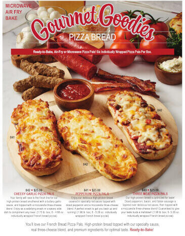 Pizza Pals Fundraising Brochure