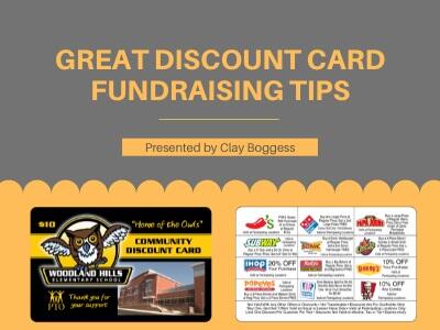 Great Discount Card Fundraising Tips
